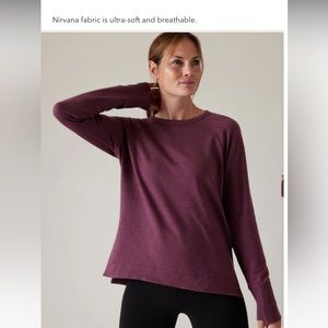 Athleta Coaster luxe waffle sweatshirt XL